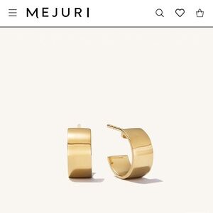 Mejuri Daily Huggie Hoops